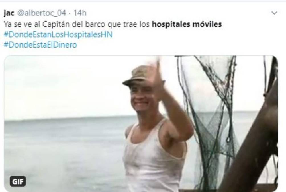 Tardía llegada de hospitales móviles a Honduras desata ola de memes