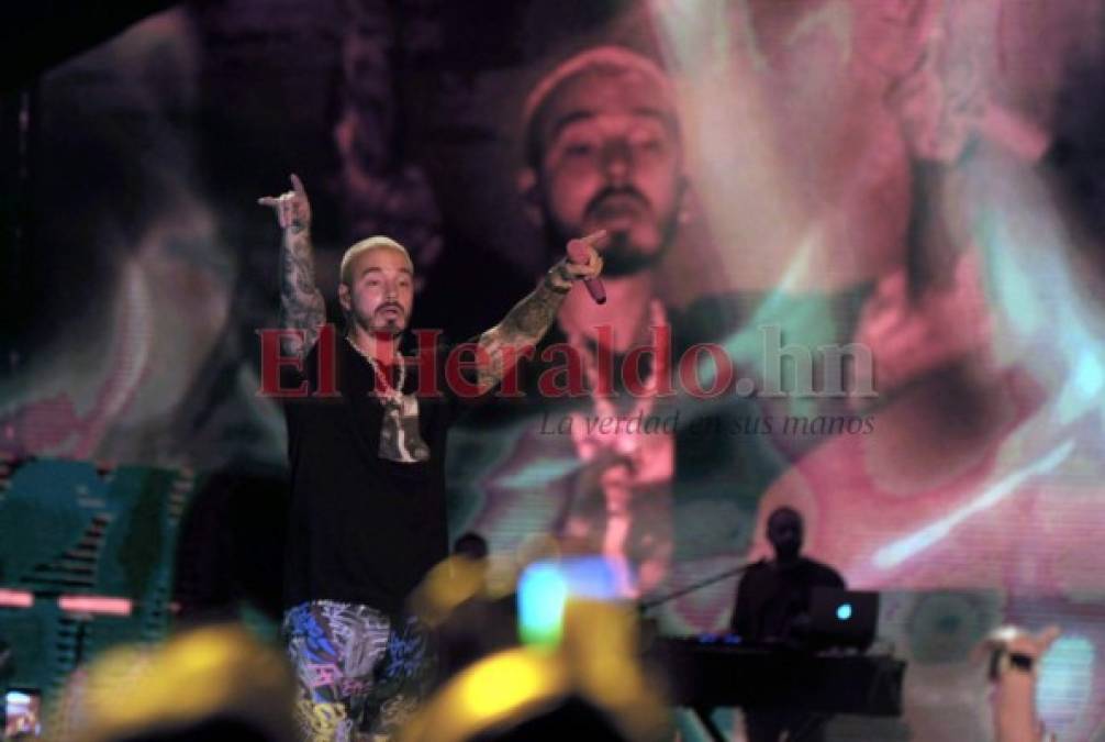 El vibrante concierto de J Balvin en Honduras resumido en 20 fotos