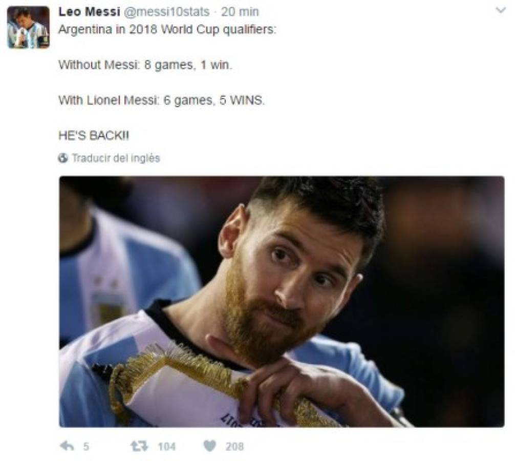 La Comisión de Apelación de la FIFA levanta suspensión a Messi  