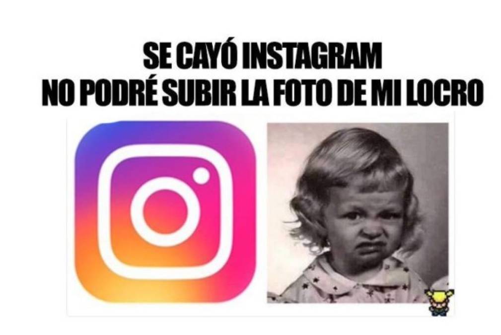 Las redes se burlan tras la caída mundial de Instagram