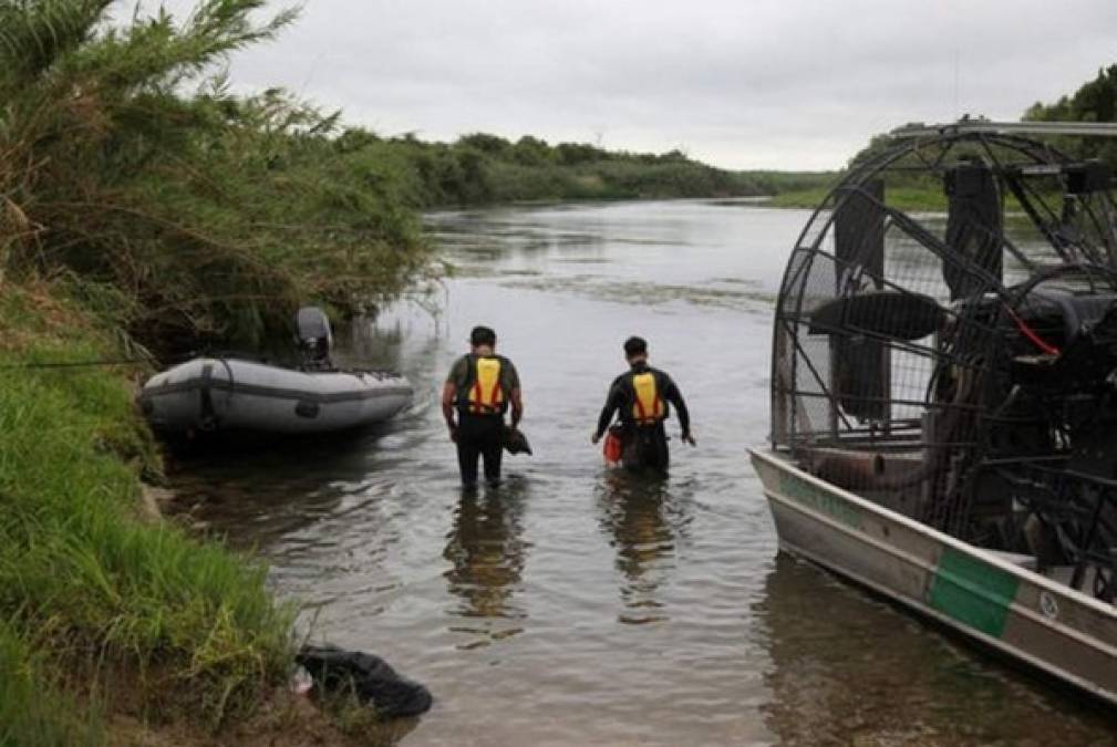 Trágicas fotos del río Bravo, la mortal y peligrosa ruta de migrantes