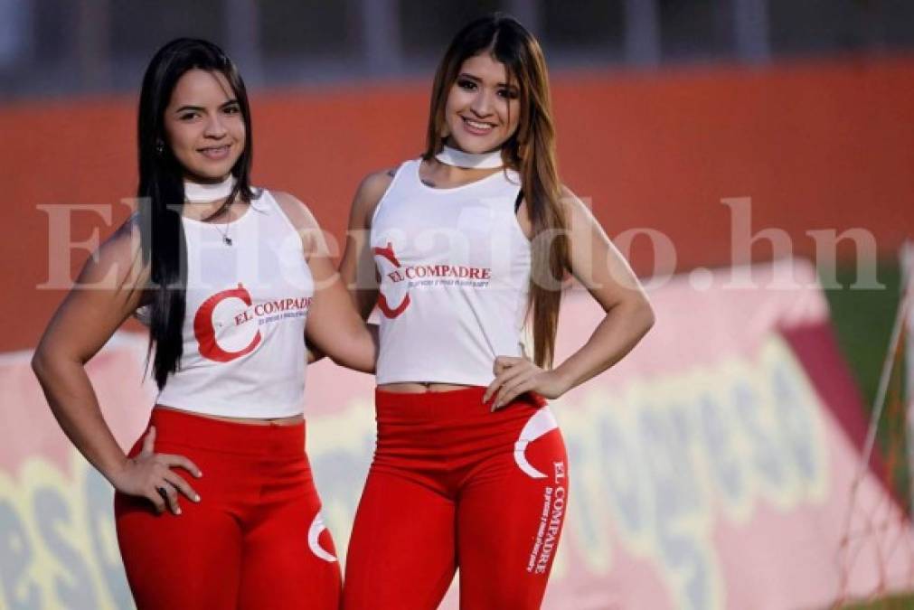 Las bellas chicas que levantan suspiros en jornada 4 de la Liga de Honduras