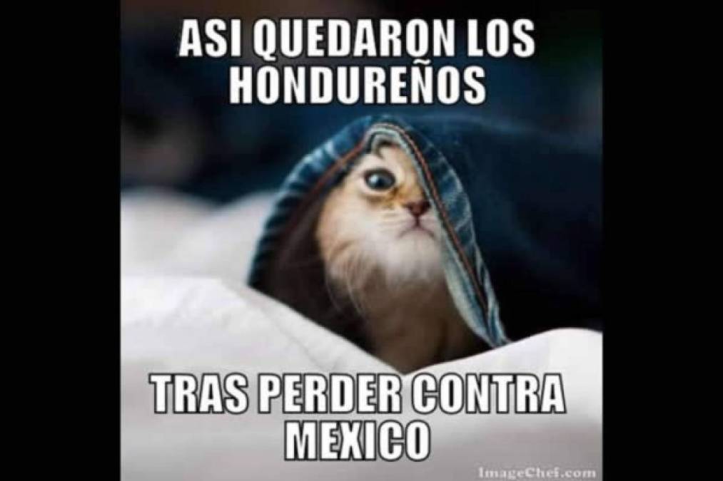 Memes de la derrota de Honduras contra México en el Azteca