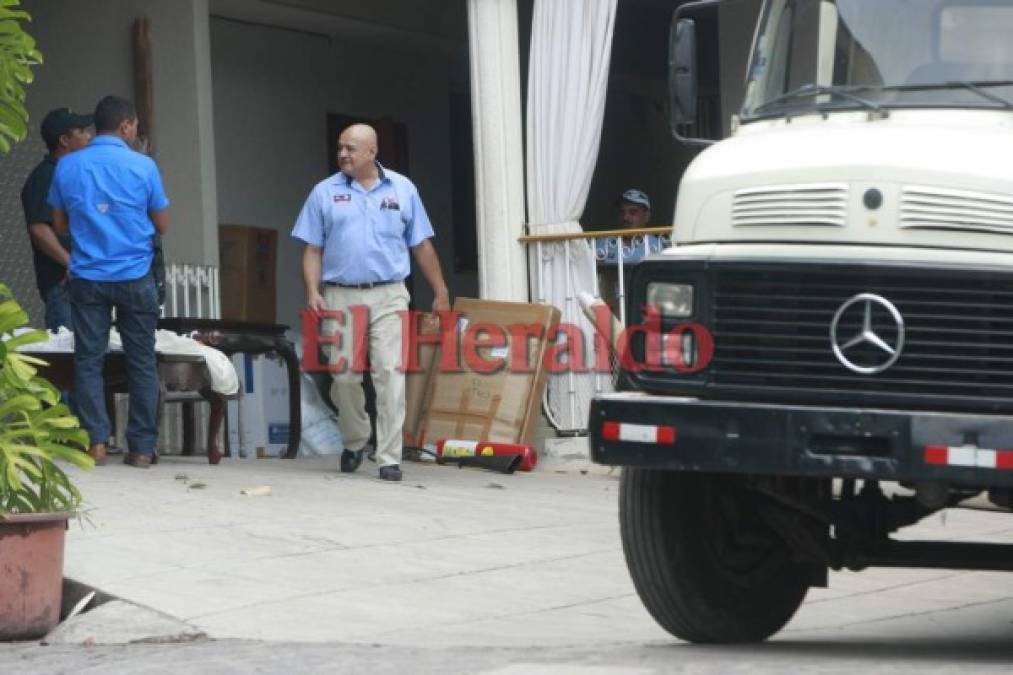 Así quedó la casa de Rosa Elena Bonilla luego que Pepe Lobo la entregara a la OABI