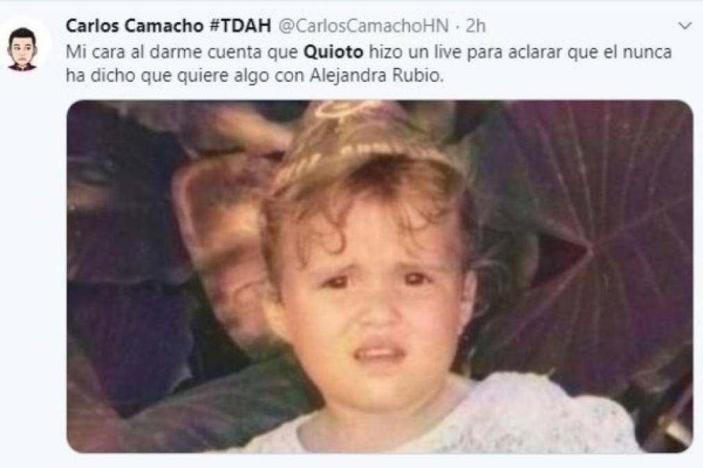 Los memes por el 'desprecio' de Alejandra Rubio a Romell Quioto