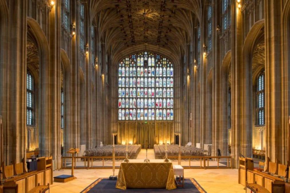 Así es la capilla San Jorge, en el Castillo de Windsor, donde se casarán el príncipe Harry y Meghan Markle