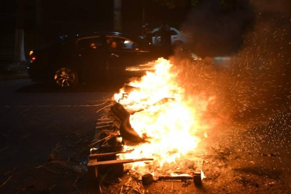 FOTOS: Así han sido las tomas y protestas en varios sectores de Honduras