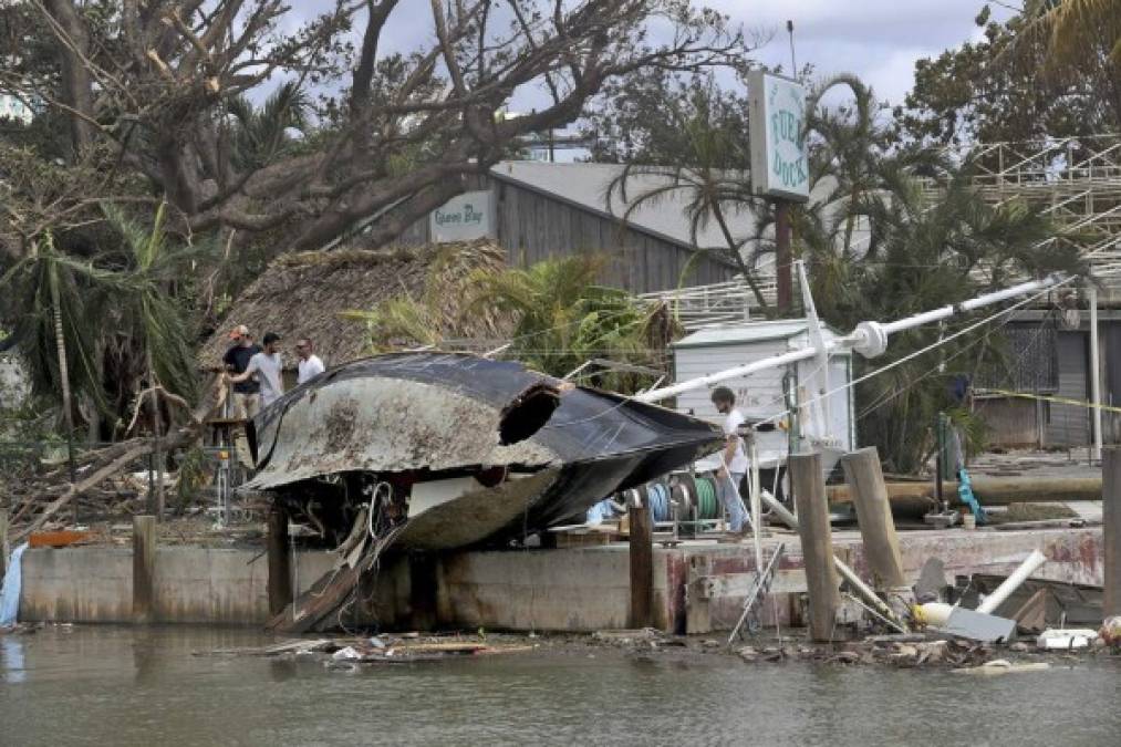 Las imágenes más impactantes de Irma a su paso por el Caribe y la Florida