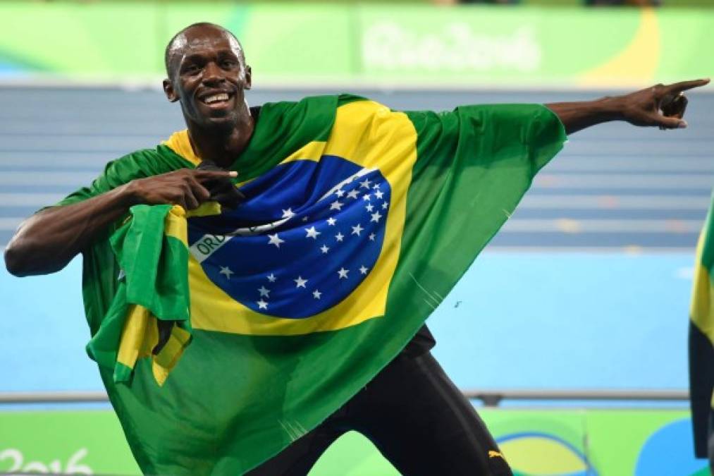 Imágenes de Usain Bolt en su última competencia en los Juegos Olímpicos de Rio 2016