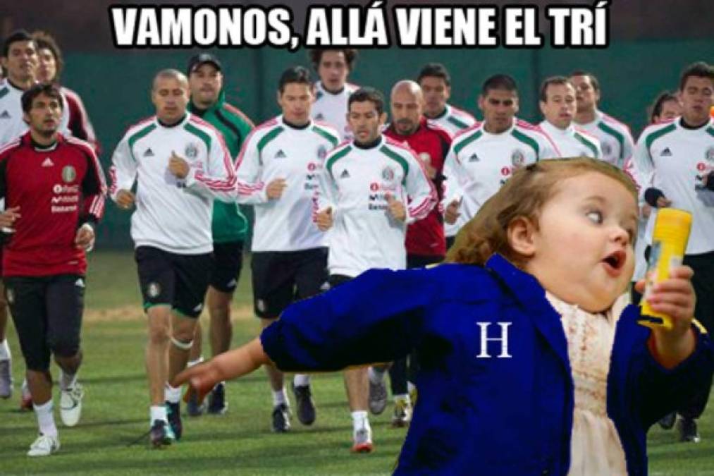 Los ocurrentes memes del partido Honduras contra México