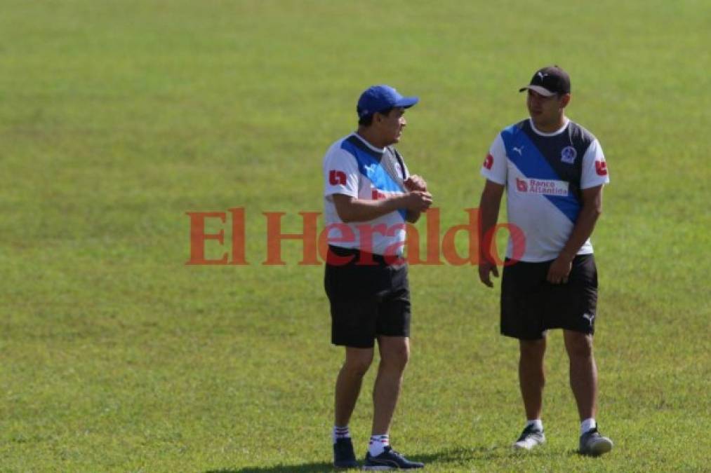 FOTOS: Así fue el primer día de entrenamiento de Olimpia bajo el mando de Nahun Espinoza