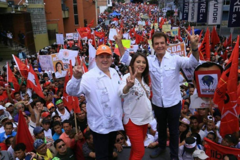 FOTOS: Así fue la marcha de la Oposición en la capital de Honduras