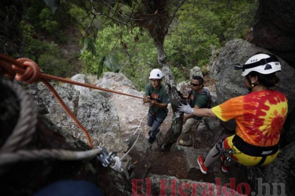 Senderismo y rapel en una hora: Así es la ruta más extrema en el Distrito Central (FOTOS)