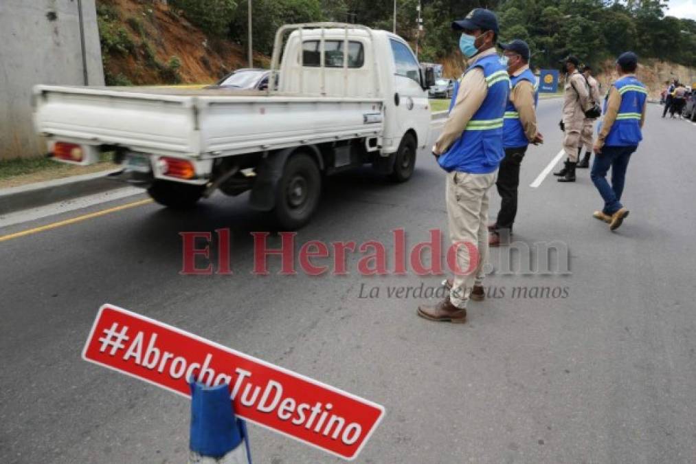 Intensos operativos en la capital durante el Feriado Morazánico 2021 (FOTOS)