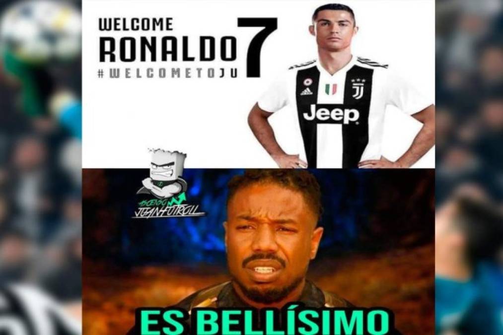 Memes Cristiano Ronaldo: Las graciosas imágenes tras salida del Madrid y fichaje a la Juventus
