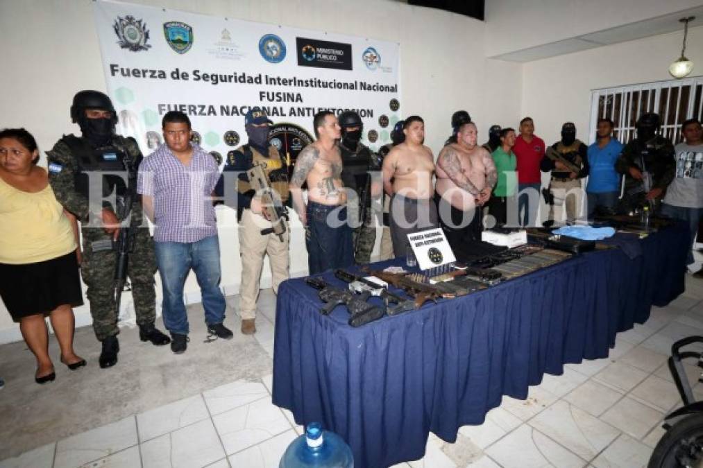 Fotos: El rostro de ira y preocupación del cabecilla de la 18 alias 'Boxer Hiuber' tras su captura