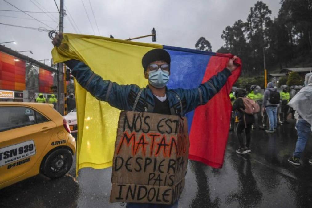 Crisis en Colombia: muertos, heridos, militarización e incertidumbre fiscal