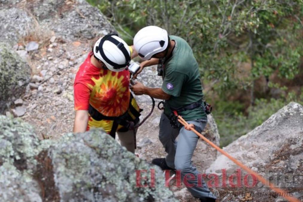 Senderismo y rapel en una hora: Así es la ruta más extrema en el Distrito Central (FOTOS)