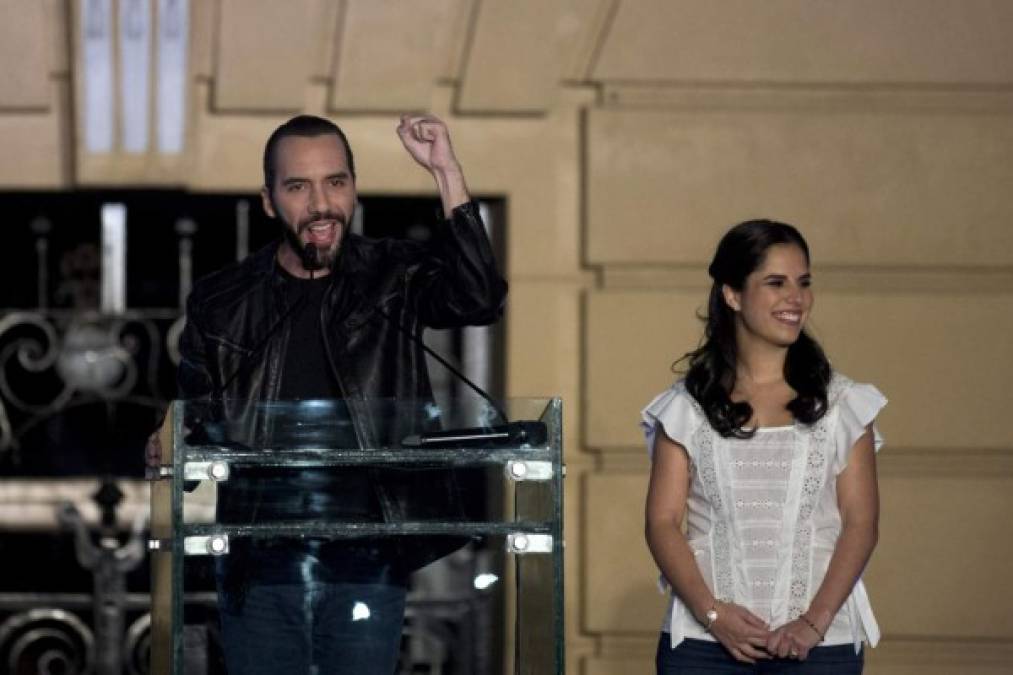 Ella es Gabriela Rodríguez, la esposa del presidente electo de El Salvador Nayib Bukele