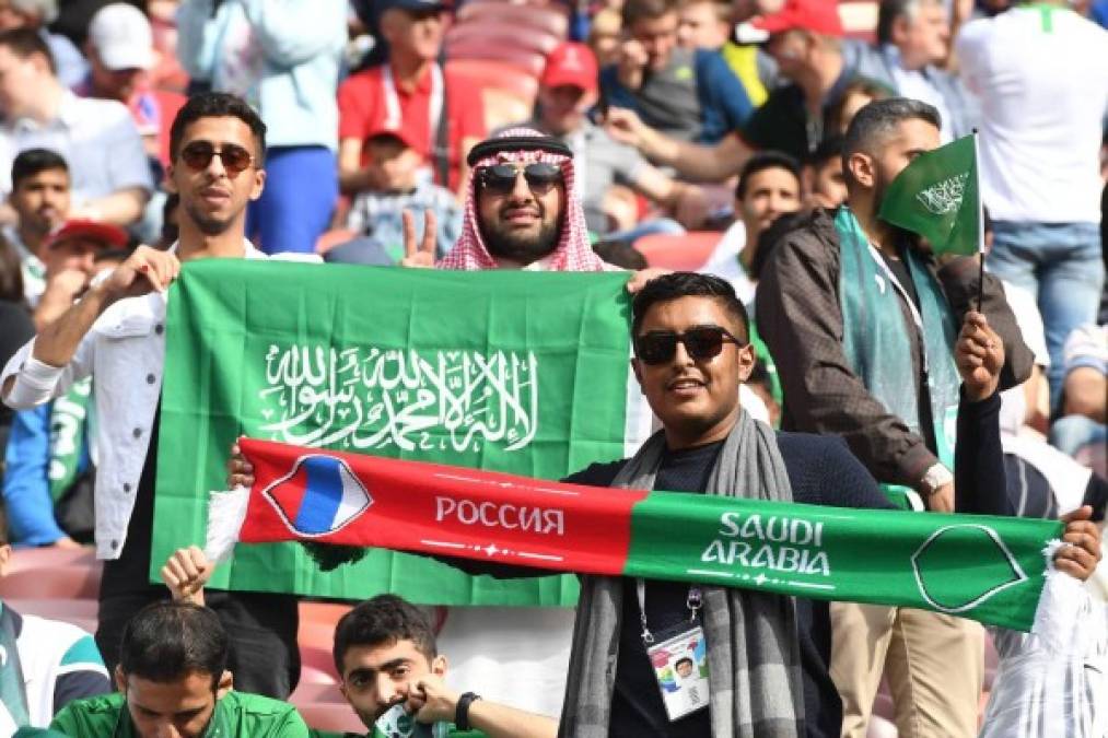 El ambiente futbolero que se vive en Moscú durante el primer día del Mundial Rusia 2018