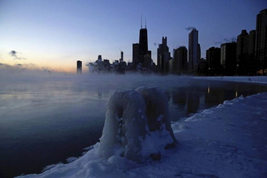 Las mejores imágenes que ha dejado la ola de frío polar que afecta a Estados Unidos