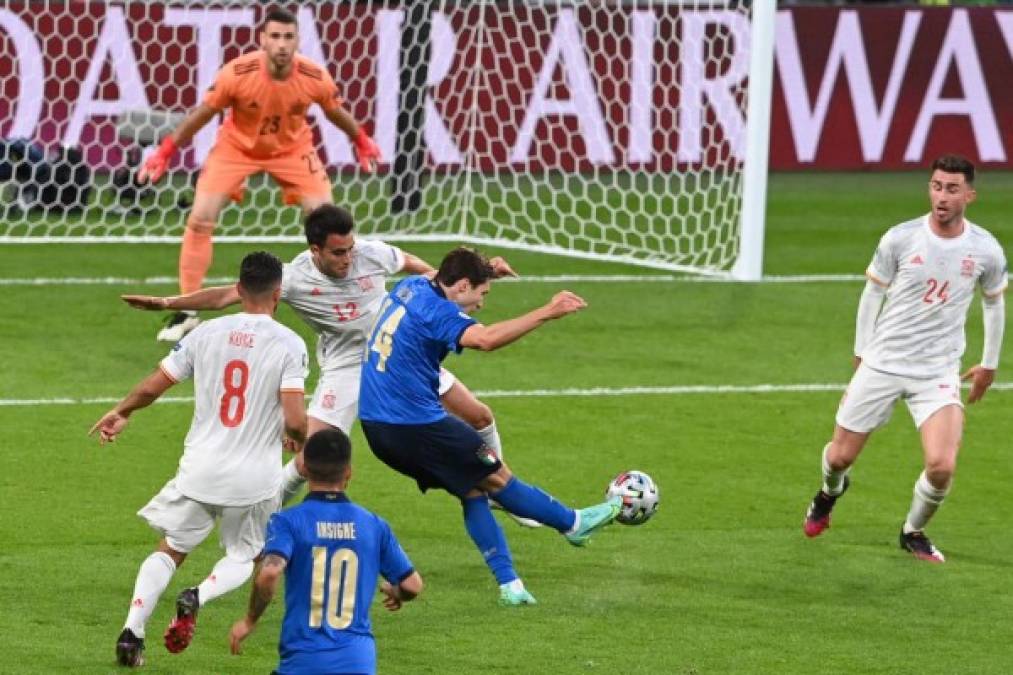 Las mejores imágenes de la clasificación de Italia a la final de la Eurocopa