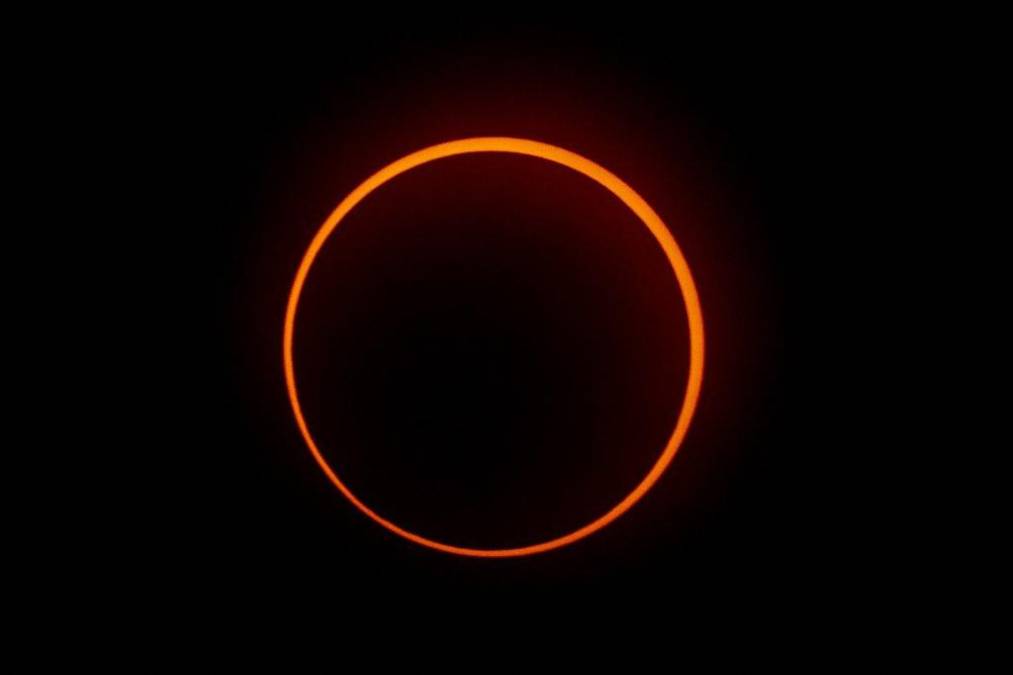 Las imágenes para el recuerdo que dejó el eclipse anular 2023