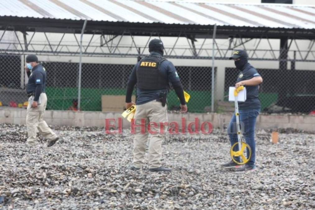 FOTOS: Así fue la inspección de la Atic en predios donde instalarán hospital móvil