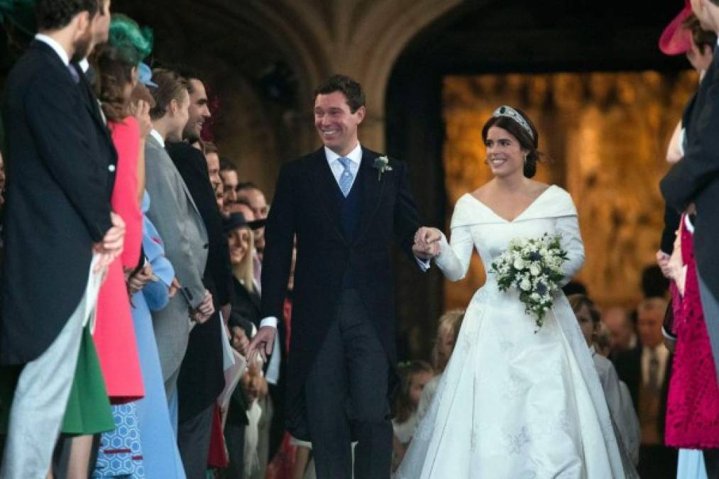 Las fotos que no viste de la boda de la princesa Eugenie de Inglaterra