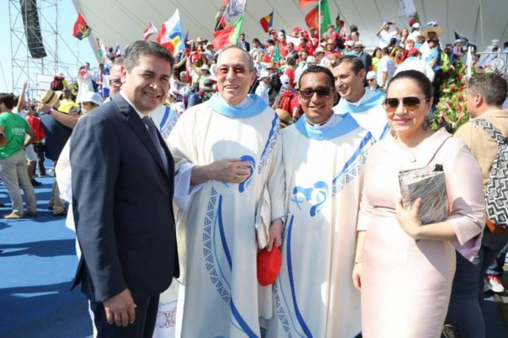 FOTOS: La asistencia del presidente Juan Orlando Hernández a la Jornada Mundial de la Juventud