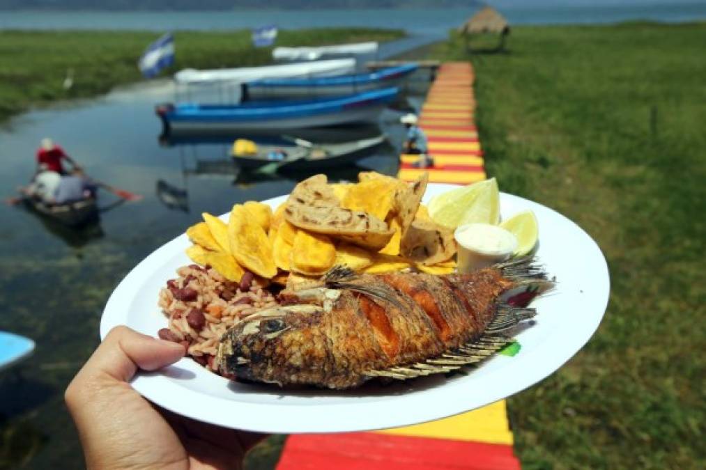 Lago de Yojoa, una parada obligatoria para degustar un rico pescado frito