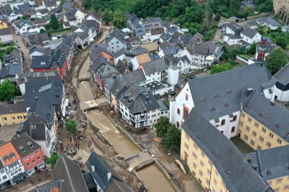 Impactantes imágenes de las catastróficas inundaciones en Alemania