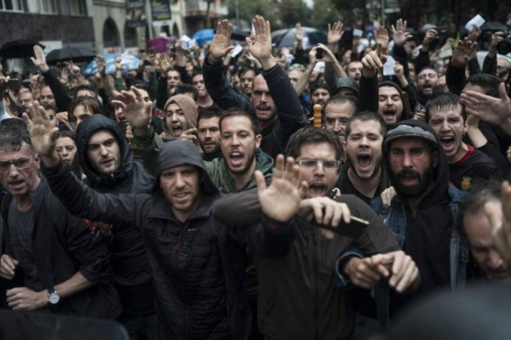 FOTOS: Los disturbios en una Cataluña que busca independencia