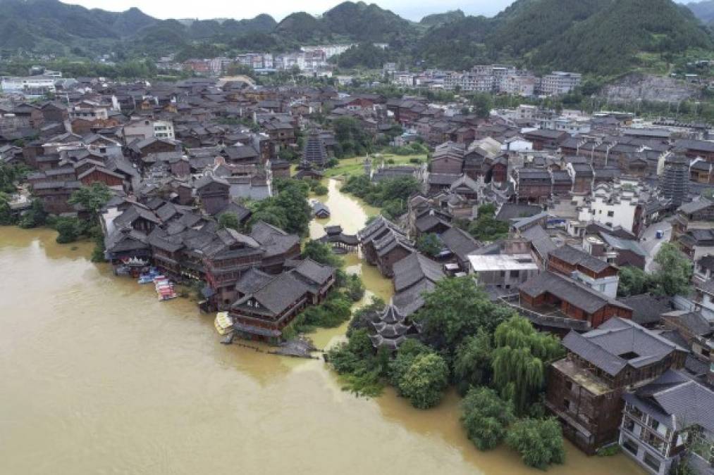 Muerte y destrucción: impactantes fotos de las inundaciones en China