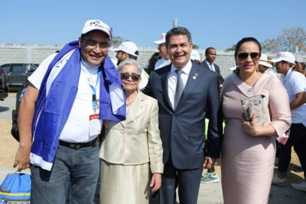 FOTOS: La asistencia del presidente Juan Orlando Hernández a la Jornada Mundial de la Juventud