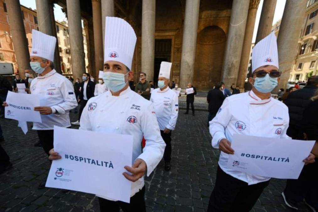 Protestas en Europa por las nuevas medidas para contener segunda ola (FOTOS)