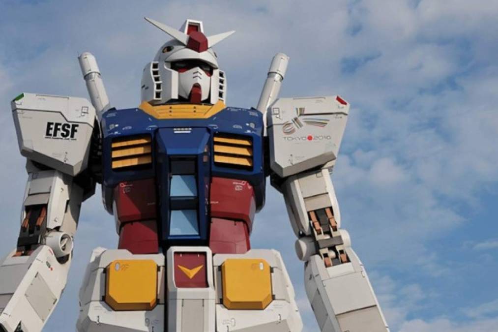 FOTOS: Gundam RX-78-2, el robot que estará presente en los Juegos Olímpicos de Tokio