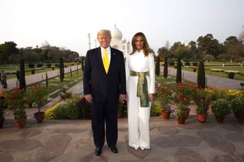 FOTOS: Los elegantes looks de Melania Trump en su visita a India