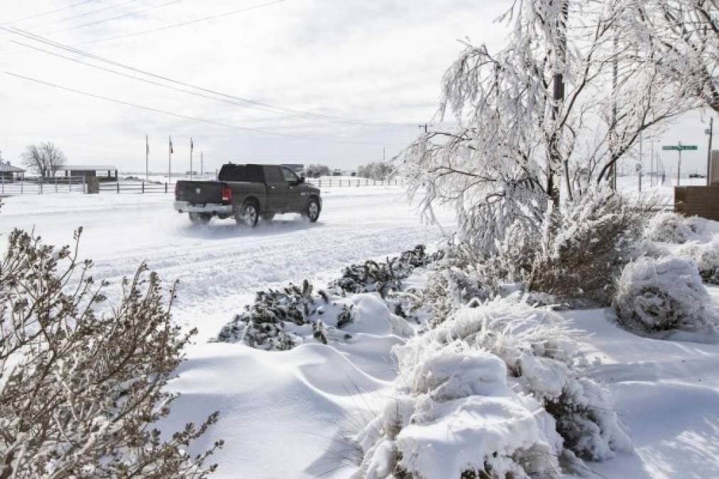 Impactantes fotos de la tormenta invernal en Estados Unidos