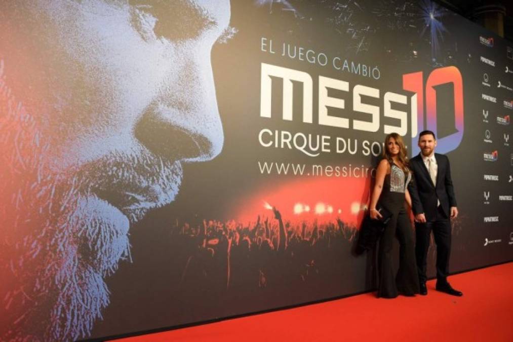 FOTOS: Así fue el lanzamiento de Lionel Messi con el Cirque du Soleil