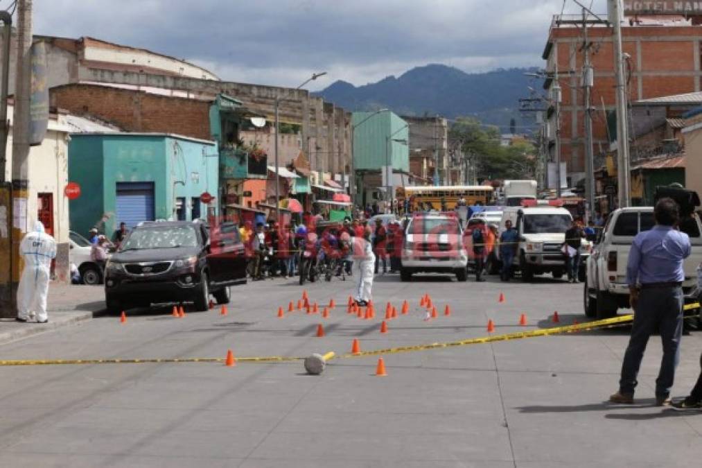 Desgarradoras fotos tras el tiroteo en el barrio Guanacaste de la capital