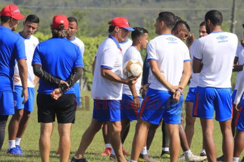 FOTOS: Olimpia entrenó este viernes, de la mano de Troglio, pensando en Honduras Progreso