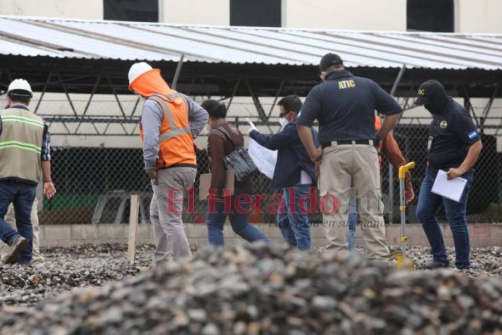 FOTOS: Así fue la inspección de la Atic en predios donde instalarán hospital móvil