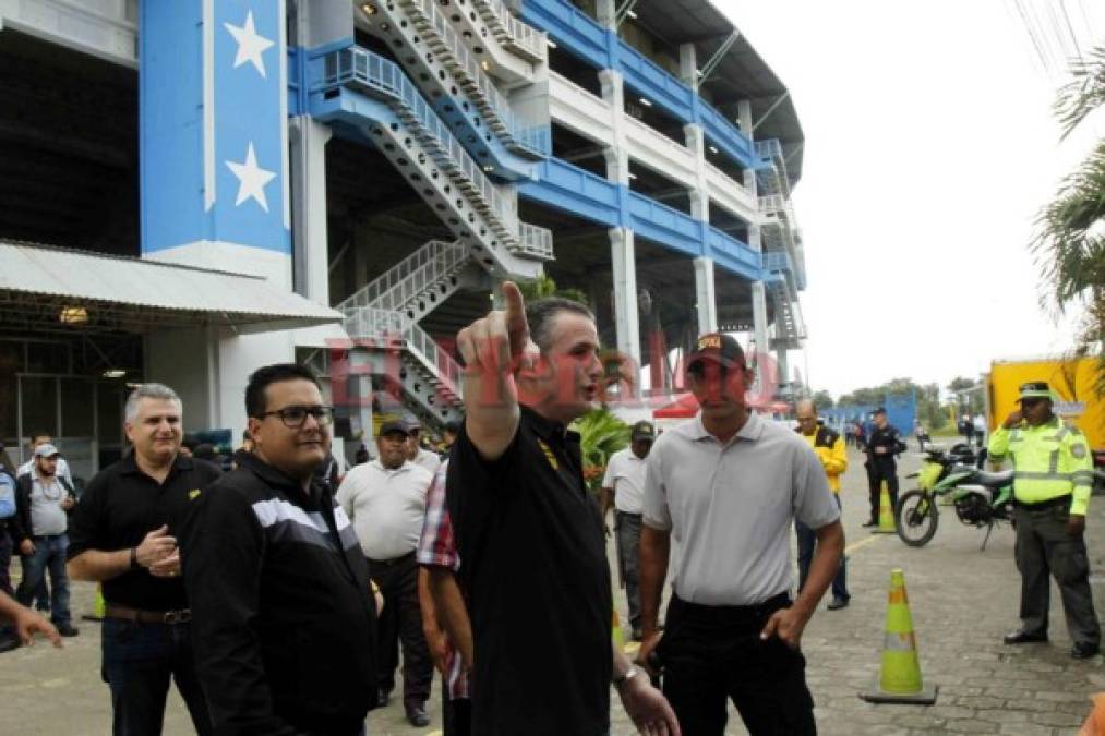 Ambientazo en el Olímpico de San Pedro Sula previo a la final Real España vs Motagua