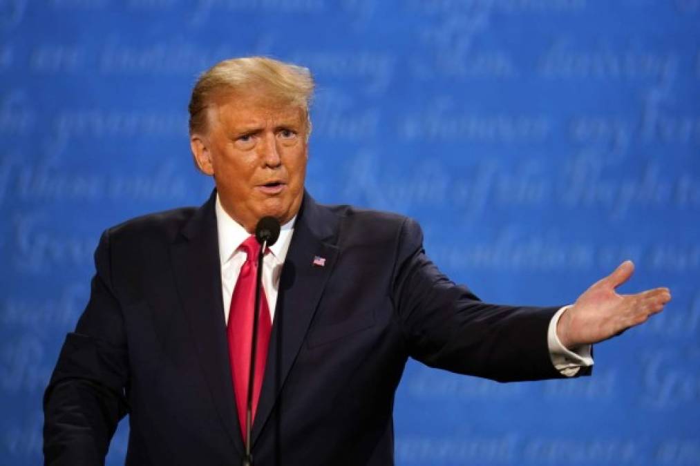 FOTOS: Las mentiras y verdades que se dijeron Trump y Biden en el debate