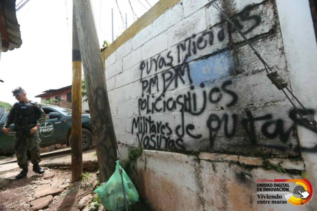 FOTOS: Ingresamos a las casas invadidas por la pandilla 18 en la capital de Honduras