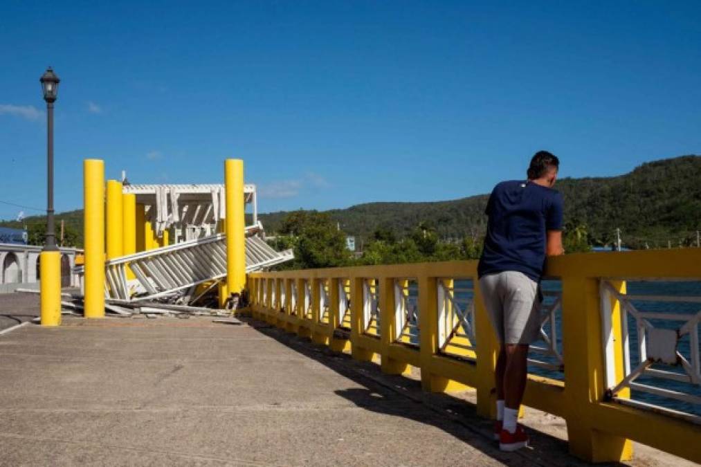Impactantes fotos de los daños causados por sismo en Puerto Rico