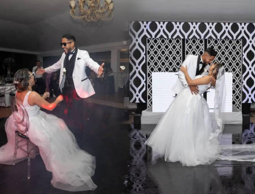 El jugador de los Lobos de la UPNFM compartió fotos de su boda, misma que se llevó a cabo el mes pasado. Momento especial para el jugador hondureño