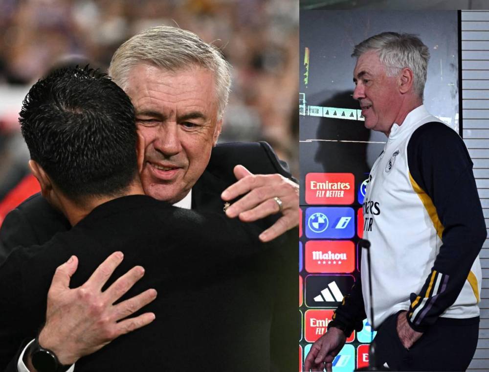 La reacción de Ancelotti y Real Madrid tras la continuidad de Xavi en Barcelona