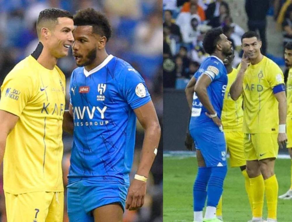 Al Bulayhi, jugador del Al Hilal se burlaba de Cristiano, tras eliminarlo en la Champions de Asia.